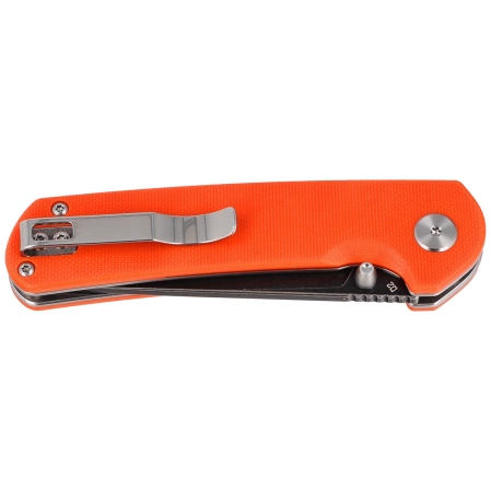 Bestech Sledgehammer Orange G10, Black Stonewashed D2 knife (BG31A-2)