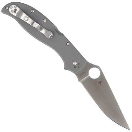 Spyderco Stretch 2 XL Gray G-10, CPM Cru-Wear Plain (C258GPGYCW)