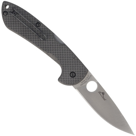 Spyderco Siren Carbon Fiber Sprint Run, CPM S90V Plain (C247CFP)