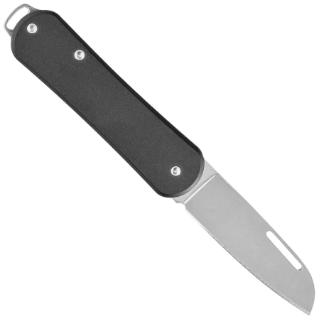 Scyzoryk Fox Vulpis Black Aluminium, Polished N690Co (FX-VP108 BK)