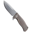LionSteel SR11 Bronze Titanium, Satin Sleipner by Molletta Knife (SR11 B)