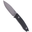 Nóż LionSteel Bushcraft G10 Black, Satin Blade (M1 GBK)