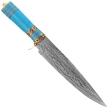 Martinez Albainox Knife Blue Acrylic, Damascus 256 Layers (32564)