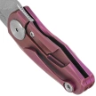 Nóż składany Bestech Tulip Frame Lock Purple Titanium, Stonewashed / Satin M390 by Ostap Hel (BT1913C)