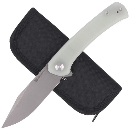 Sencut Knife Snap Natural G10, Gray Stonewashed 9Cr18MoV (SA05C-V1)