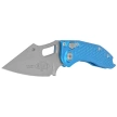Nóż automatyczny Microtech Stitch-A S/E Blue Tri-Grip Aluminium, Apocalyptic M390 by Borka Blades and Tony Marfione (169-10APBL)