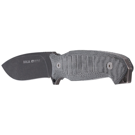 Viper Knife Golia Evolution Black Canvas Micarta, DSW by Rumici (VT4003ECB)