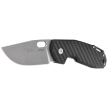 Viper Odino Black Carbon Fiber, Stonewashed N690 by Jesper Voxnæs Knife (V5918FC)