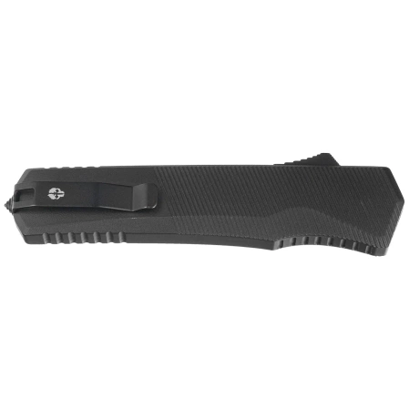 Tekto A5 Spry D/P OTF Knife Black Aluminum, Black CPM S35VN