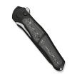 WeKnife 702XI LE No 087/150 Black Integral Titanium/Aluminum Foil Carbon Fiber, Black Stonewashed M390 (WE07B-2)