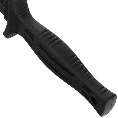 Nóż boot K25 RK-31699 Black Rubber, Black Titanium 7Cr17Mov