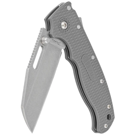 Nóż składany Demko AD20.5 SF Grey Grivory, Stonewashed AUS10A by Andrew Demko (AD20.5-10A-GREY GRIVORY-SF)