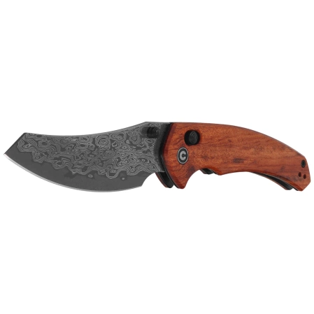 Civivi Sixgill Knife Guibourtia Wood, Damascus by Gavko Knives (C24050-DS1)