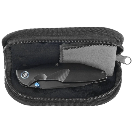 Remette RT-Cool Whale Knife Black DLC Titanium, Black DLC M390 (RTCL-T4)