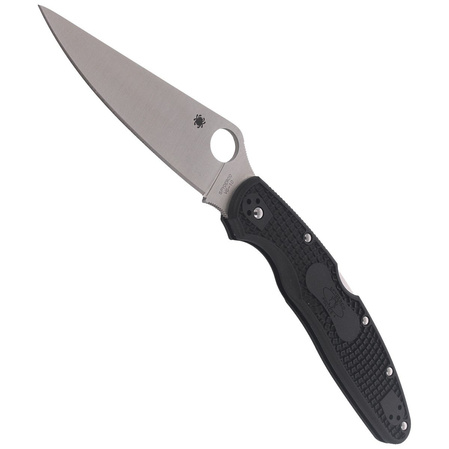 Nóż składany Spyderco Police 4 Lightweight Black Plain (C07PBK4)