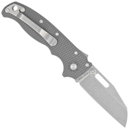 Nóż składany Demko AD20.5 Shark Foot Grey Grivory, Stonewashed AUS10A by Andrew Demko (205-10A-SFGRY)