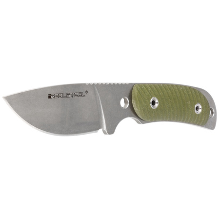 Nóż Real Steel Hunter 165 Green G10, Stonewashed 12C27 (3533)
