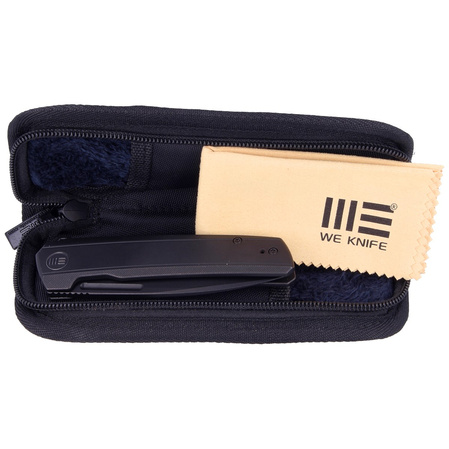 WE Knife Speedster Black Titanium, Black Stonewashed CPM 20CV (WE21021B-2)