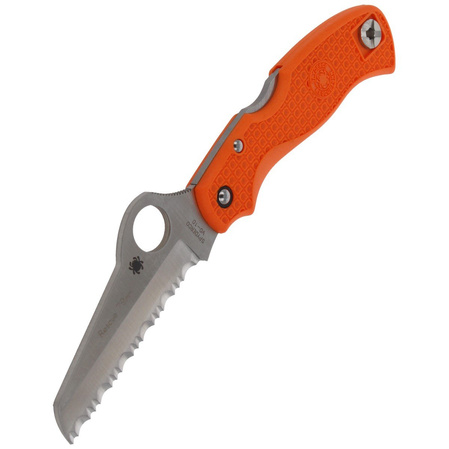 Nóż składany Spyderco Rescue 79mm FRN Orange (C45SOR)