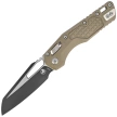 Microtech MSI S/E Knife OD Green Frag G10, Black M390MK by Tony Marfione (210-1FRGTOD)