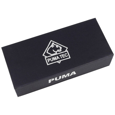 Nóż składany ratowniczy Puma TEC Black Aluminium, Black 420 (319911)