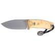 LionSteel Bushcraft Olive Wood, Satin Blade (M1 UL)
