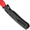 Bestechman Cicada's Wing Knife Black G10, Red 10Cr15MoV (BMK06F)