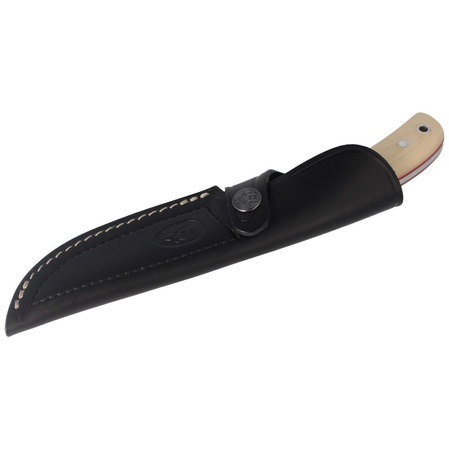 Muela Setter-11B Ivory Micarta, Mirror X50CrMoV15 Knife