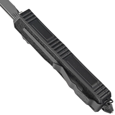 Microtech Scarab II Gen III S/E OTF Knife Black Aluminum, Tactical M390MK by Tony Marfione (1278-1T)