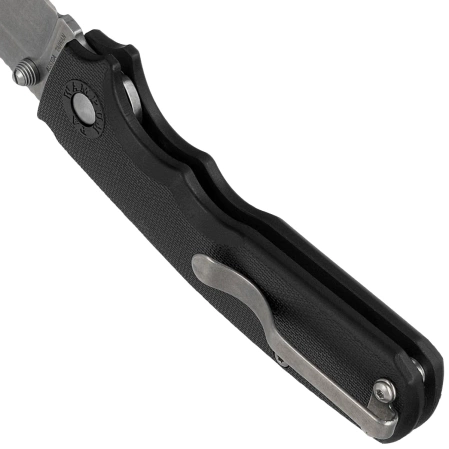 Nóż składany Demko Shark Cub Clip Point Black GRN, Stonewashed AUS10A by Andrew Demko (SC-10A-GRNBLK-CP)