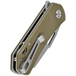 Nóż składany Kubey Knife Duroc Dark Green G10, Bead Blasted AUS-10 by Colin Maisonpierre (KU332G)