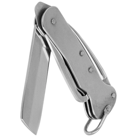Nóż składany żeglarski Martinez Albainox Marinera Gray Steel, Mirror 3Cr13Mov (10260)