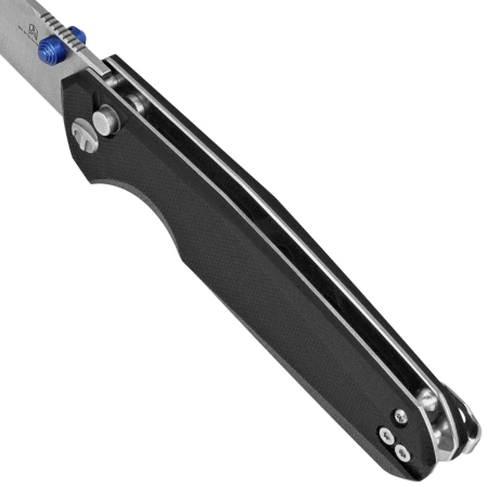 Nóż składany Bestechman Velix Black G10, Satin/Stonewashed 14C28N by Ostap Hel (BMK07A)