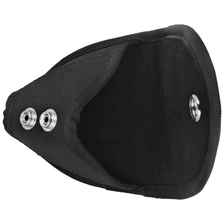 Kabura policyjna Dasta na kajdanki łańcuszkowe lub zawiasowe, profilowana - czarna