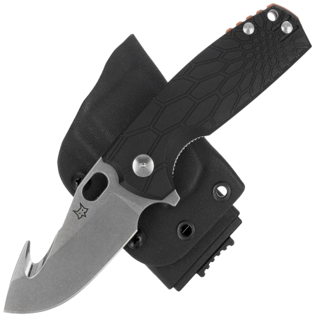 Nóż składany Fox Core Hunter Black FRN, Stonewashed Becut by Jesper Voxnæs (FX-624 B)