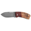 Martinez Albainox Wolf Hunting Knife Zebra Wood, Satin 3Cr13MoV (25079GR620)