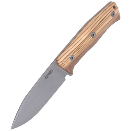 LionSteel Bushcraft Olive Wood / Satin Blade (B35 UL)