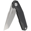 Nóż składany Kubey Carve Black G10, Bead Blasted AUS-10 (KB237G)
