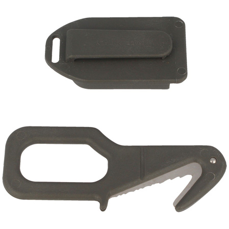 Nóż bezpieczny MAC Coltellerie Rescue 48mm (MC TS05 GREEN)