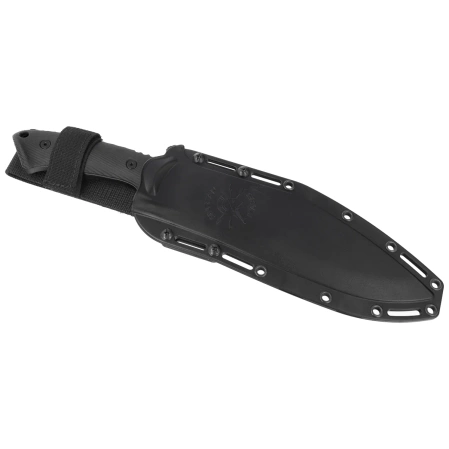 Spartan Blades Harsey Kukri Knife Black Polymer, Black 1095 Cro-Van by William W. Harsey (SBSL007BK)