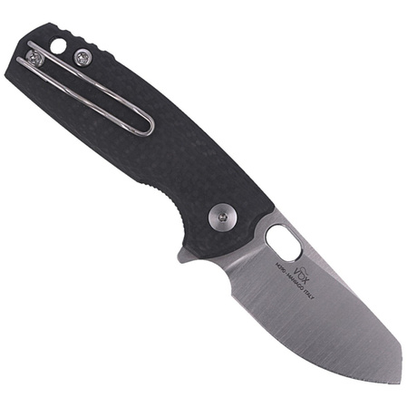 Fox Baby Core Carbon Fiber Knife, Satin M390 by Jesper Voxnæs (FX-608 CF)