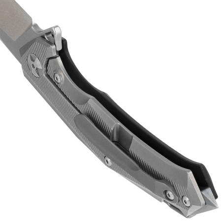 Nóż składany Decor Habitat Third Thunder LE No 018/500 Black G10/Titanium, Satin/ Stonewashed D2 (K4105)
