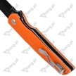 Bestech Knife Fin Orange G10, Black Stonewashed 14C28N (BG34B-3)