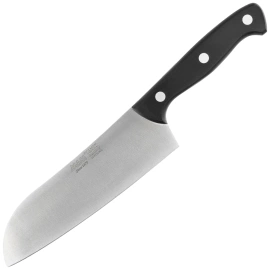 Nóż kuchenny MAM Professional Santoku Black Polymer, Polished X50CrMoV15 (701)