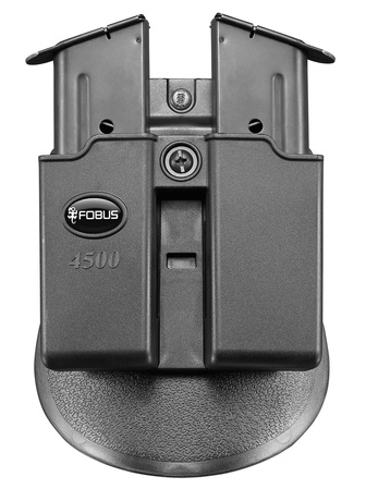 Fobus Double Magazine Pouch for Single-Stack .45 cal Magazines (4500)