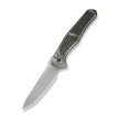 Nóż składany WeKnife 702XI LE No 145/150 Gray Titanium/Jungle Wear Fat Carbon, Stonewashed M390 (WE07B-4)