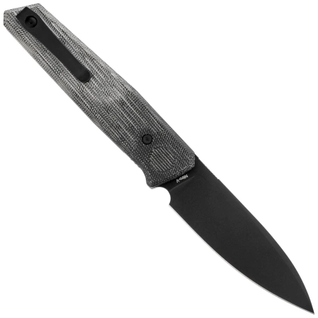 Nóż składany Reate PL-6 Black Micarta, Black PVD Nitro-V (PL-6 BKM PVD)