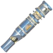 Bestech Blue/Gold Titanium Whistle with Chain (BM02A)