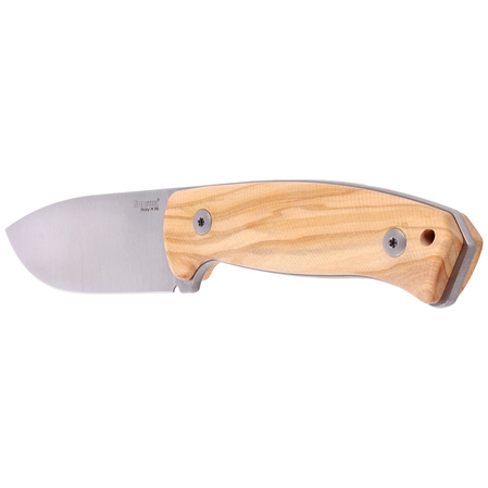 LionSteel Bushcraft Olive Wood, Satin Blade M390 by Molletta (M2M UL)