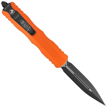 Microtech Dirac Delta D/E OTF Knife Orange Aluminium, Black by Tony Marfione (227-1OR)